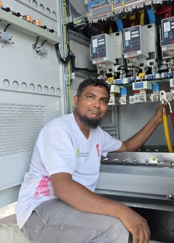 Sulthan Hameed, founder of The Talented Child MV
